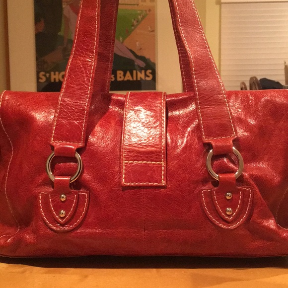 Helen Welsh Distressed Light Brown Bag - Picture 2 of 3